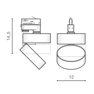 Трековый светильник Azzardo Mona Track 3 AZ4547-foto5