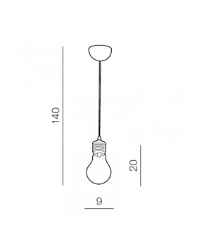 Подвесной светильник Azzardo Otus 1 AZ1643-foto2