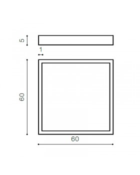Накладная рамка для светильника Azzardo Panel frame AZ1314-foto2