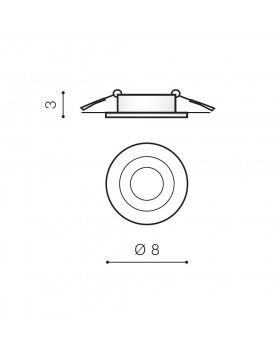 Встраиваемый светильник Azzardo Tito AZ0815-foto2