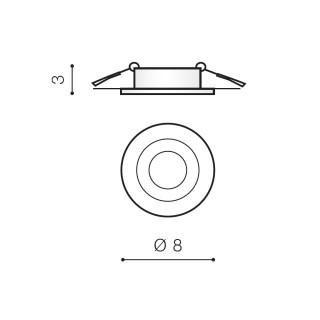 Встраиваемый светильник Azzardo Tito AZ0814-foto2