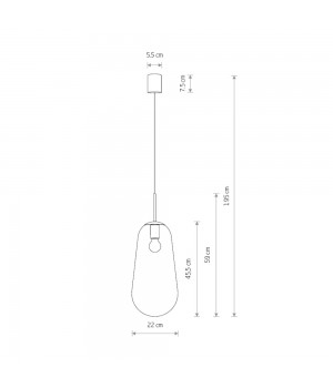 Подвесной светильник Nowodvorski Pear L 8671-foto5