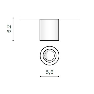 Накладной светильник Azzardo Nano Round AZ2785-foto2