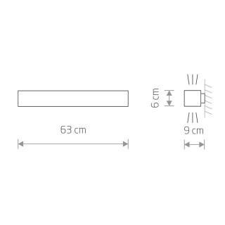 Настенный светильник Nowodvorski Soft Wall Led 60x6 7528-foto4