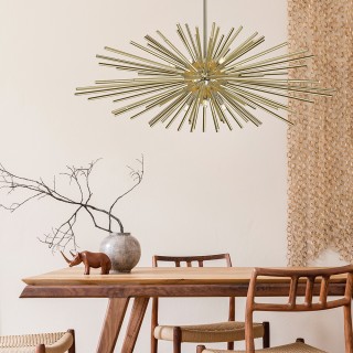 Подвесная люстра Zumaline URCHIN P0491-09E-F7DY-foto2