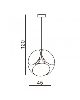Подвесная люстра Azzardo Pills 45 AZ0344-foto2