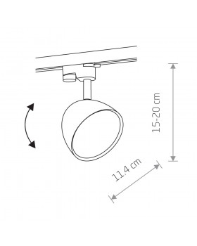 Трековый светильник Nowodvorski Profile Vespa 8825-foto2