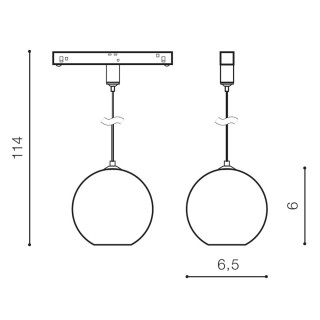 Трековый светильник Azzardo Kori Track Magnetic AZ4627-foto3