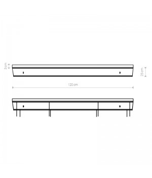 Основание для светильника Nowodvorski Cameleon Canopy C 1200 8555-foto2