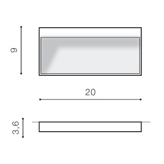 Настенный светильник Azzardo Casoria Slim AZ4368-foto2