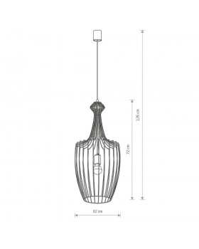 Подвесная люстра Nowodvorski Luksor L 8850-foto8