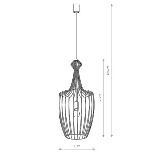 Подвесная люстра Nowodvorski Luksor L 8850-foto8