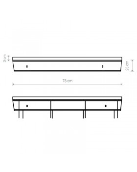 Основание для светильника Nowodvorski Cameleon Canopy C 780 8556-foto2