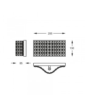 Бра Zumaline JASMINE W0246-01A-B5AC-foto2