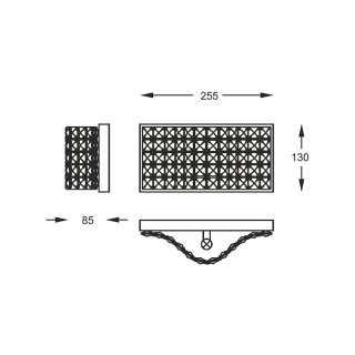 Бра Zumaline JASMINE W0246-01A-B5AC-foto2