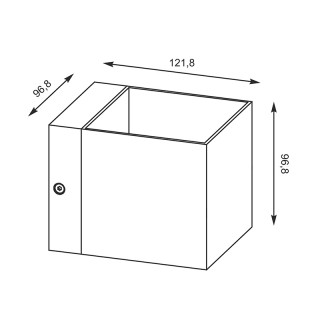 Настенный светильник Zumaline TRANSFER WL 90841-foto2