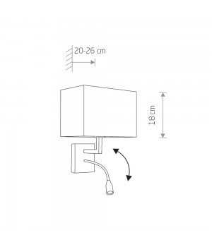 Бра Nowodvorski Hotel Led 9302-foto7