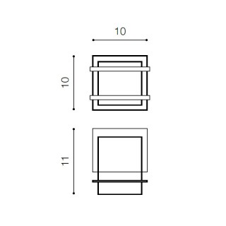 Настенный светильник Azzardo Blas AZ0865-foto2