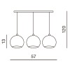 Подвесной светильник Azzardo Gulia 3 AZ0637