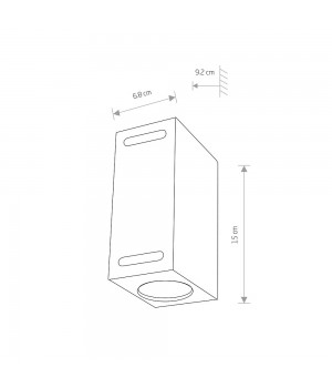 Уличный настенный светильник Nowodvorski Assos 9124-foto2