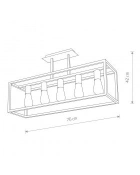 Потолочная люстра Nowodvorski Crate 9047-foto7