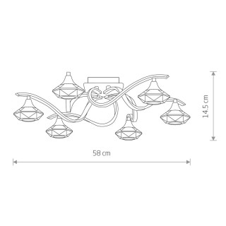 Потолочная люстра Nowodvorski Tesalli 4653-foto2