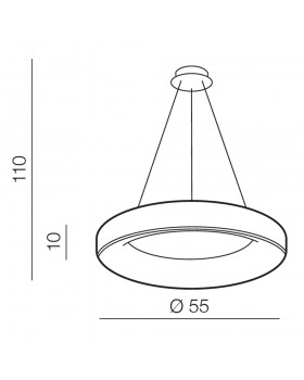 Подвесная люстра Azzardo Sovana Top 55 AZ3551-foto2