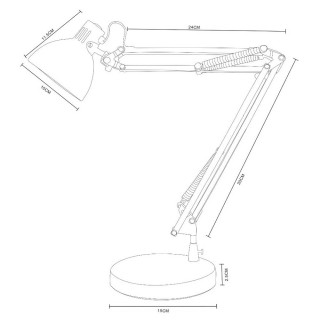 Настольная лампа Zumaline 1112-foto3