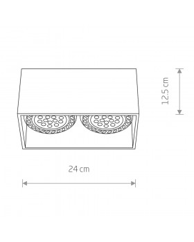 Накладной светильник Nowodvorski Dale 7613-foto2