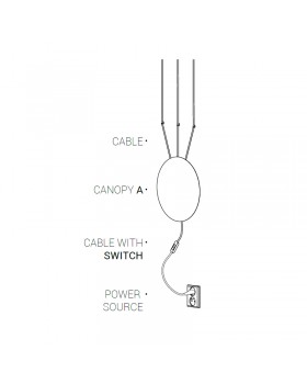 Кабель 1,5 м. с выключателем Nowodvorski Cameleon Cable with switch 8611-foto3