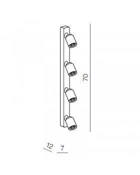 Спот Azzardo Tomi 4 PR AZ0665-foto2