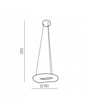 Подвесной светильник Azzardo Donut Pendant 60 CCT AZ2673-foto2