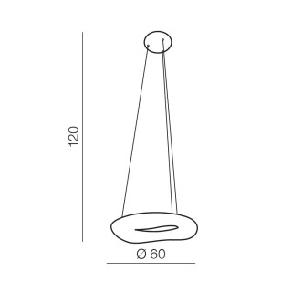 Подвесной светильник Azzardo Donut Pendant 60 CCT AZ2673-foto2