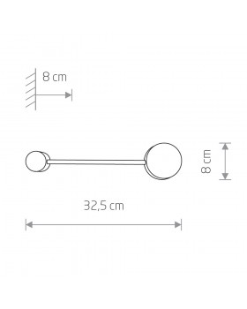 Настенный светильник  Nowodvorski Orbit  7806-foto2