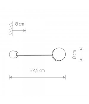 Настенный светильник Nowodvorski Orbit 7806-foto2