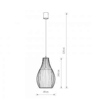 Подвесная люстра Nowodvorski Camilla 4610-foto7
