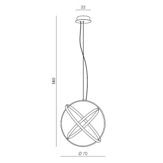 Подвесная люстра Azzardo Globus AZ1630-foto2