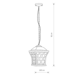 Уличный подвесной светильник Nowodvorski Tay 5293-foto2