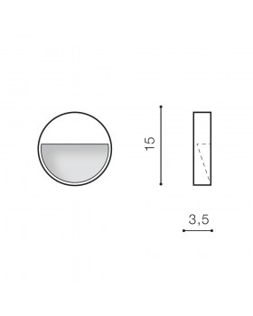 Настенный светильник Azzardo Casoria Round AZ4365-foto2