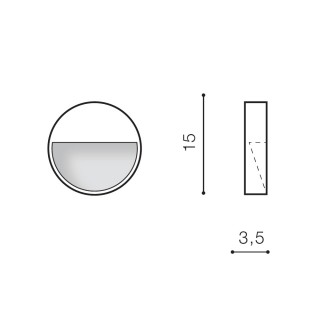 Настенный светильник Azzardo Casoria Round AZ4365-foto2