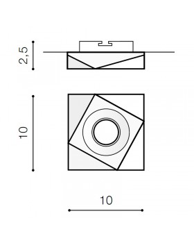 Встраиваемый светильник Azzardo Lorenzo AZ1496-foto2