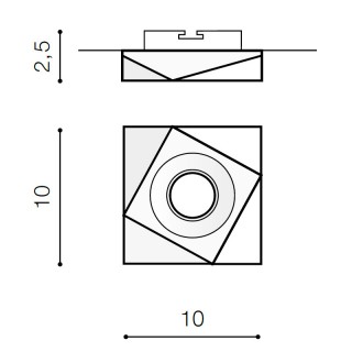Встраиваемый светильник Azzardo Lorenzo AZ1496-foto2
