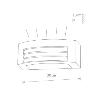 Уличный настенный светильник Nowodvorski Orinoko 4387-foto2
