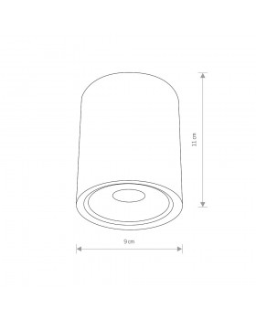 Уличный потолочный светодиодный светильник Nowodvorski Edesa Led 9108-foto2