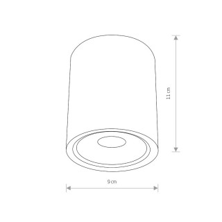 Уличный потолочный светодиодный светильник Nowodvorski Edesa Led 9107-foto2