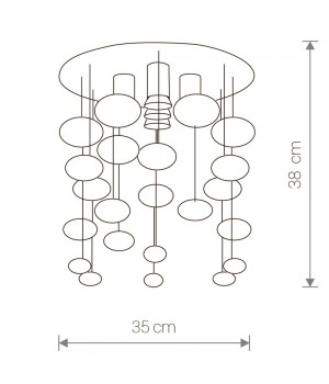 Потолочная люстра Nowodvorski Salva 5428-foto2