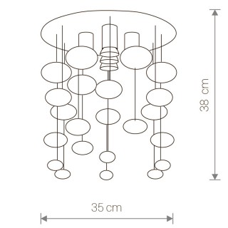 Потолочная люстра Nowodvorski Salva 5428-foto2