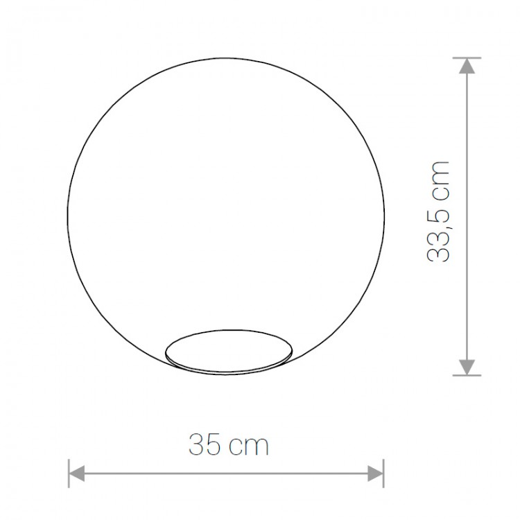 Плафон Nowodvorski Cameleon Sphere XL 8527