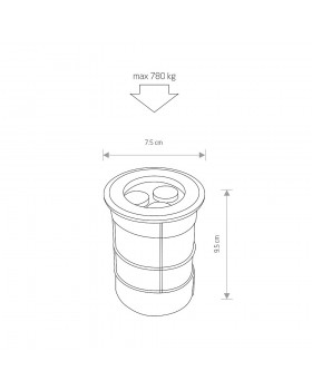 Ландшафтный светодиодный светильник Nowodvorski Picco Led 9104-foto2