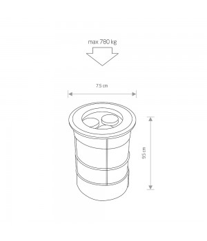 Ландшафтный светодиодный светильник Nowodvorski Picco Led 9104-foto2
